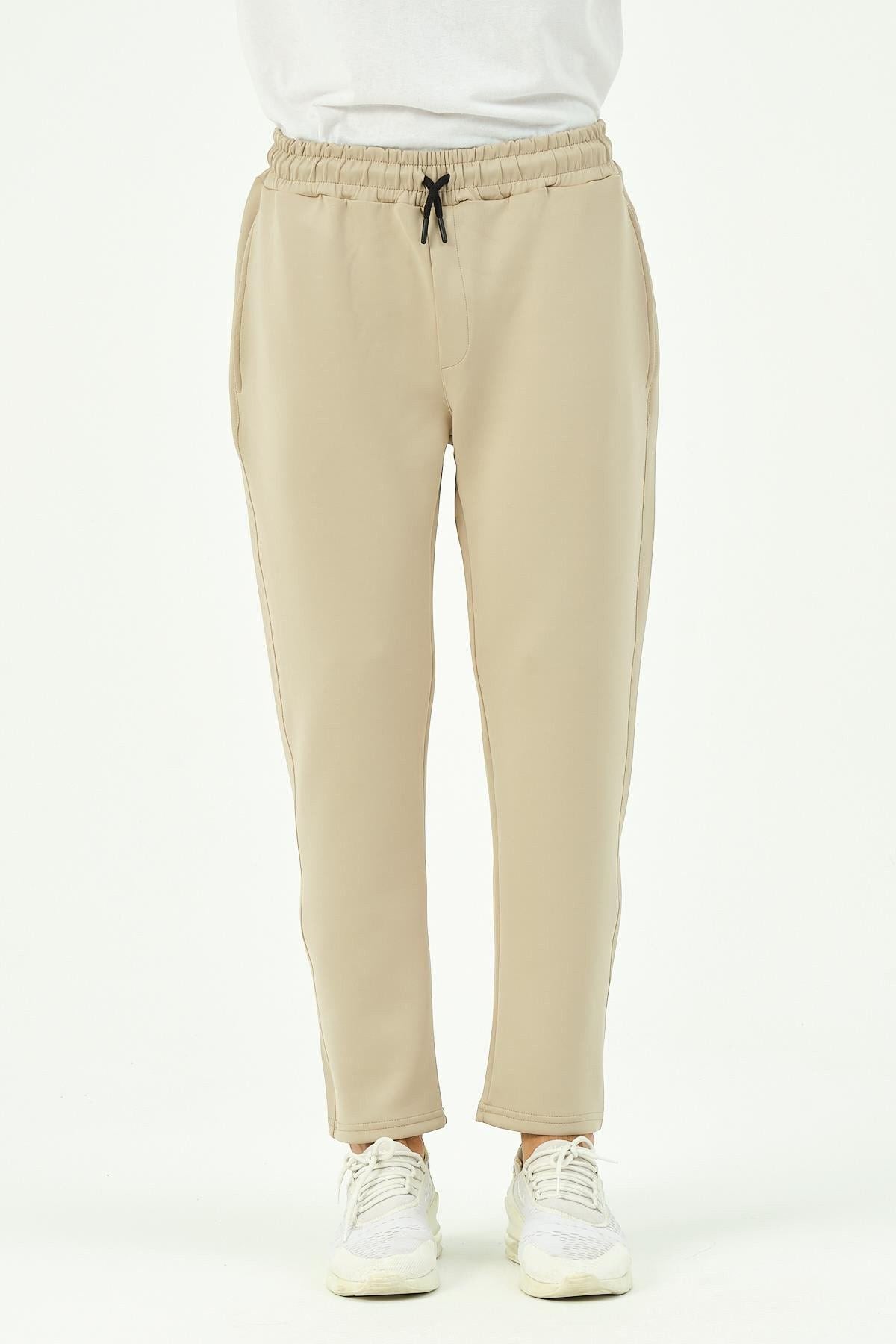 Herren Straight Leg Seitentaschen Jogginghose