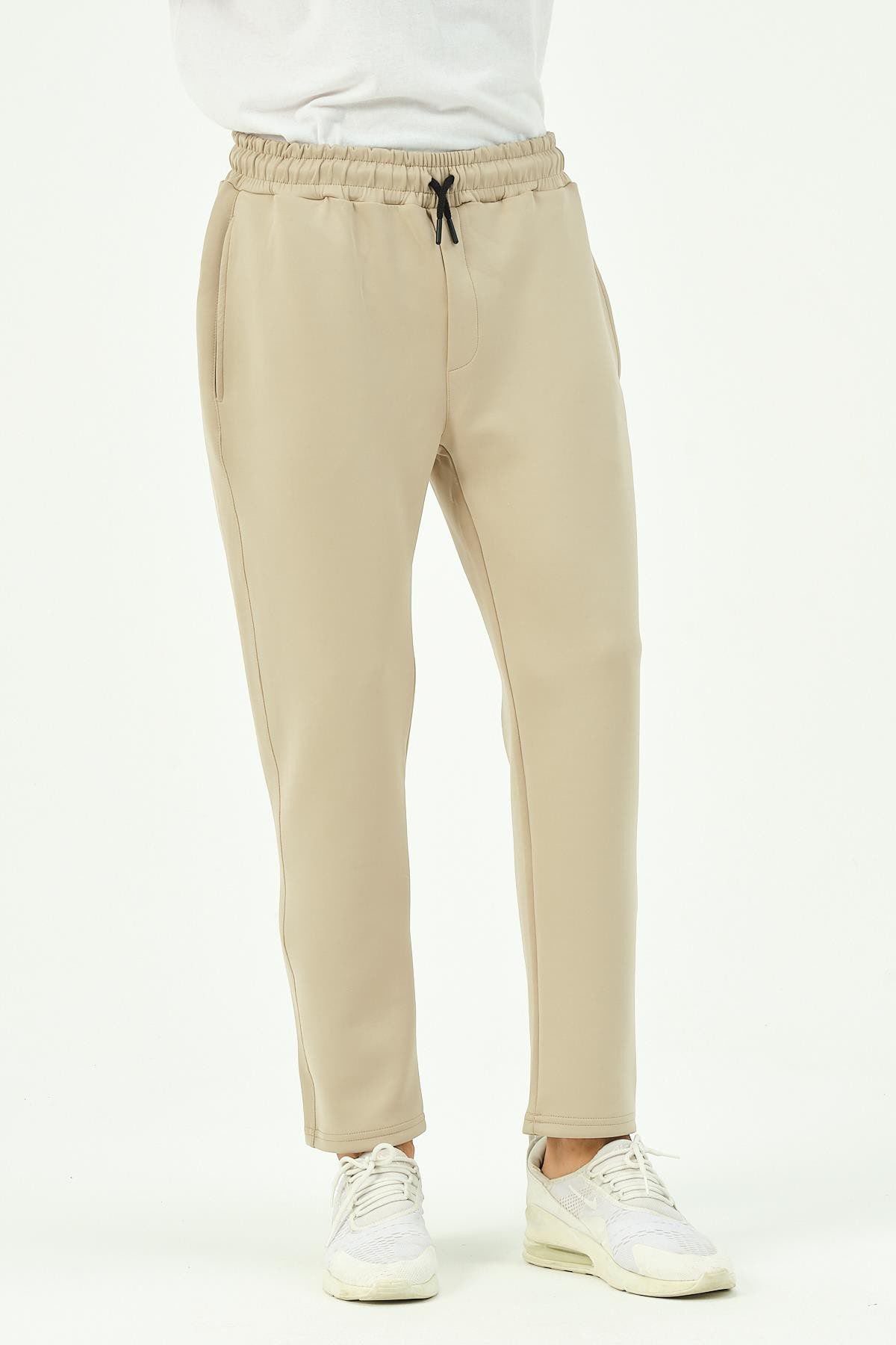 Herren Straight Leg Seitentaschen Jogginghose
