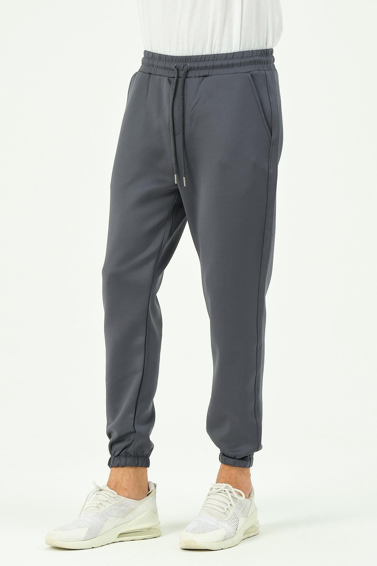 Herren Jogginghose mit elastischem Bund und Seitentasche