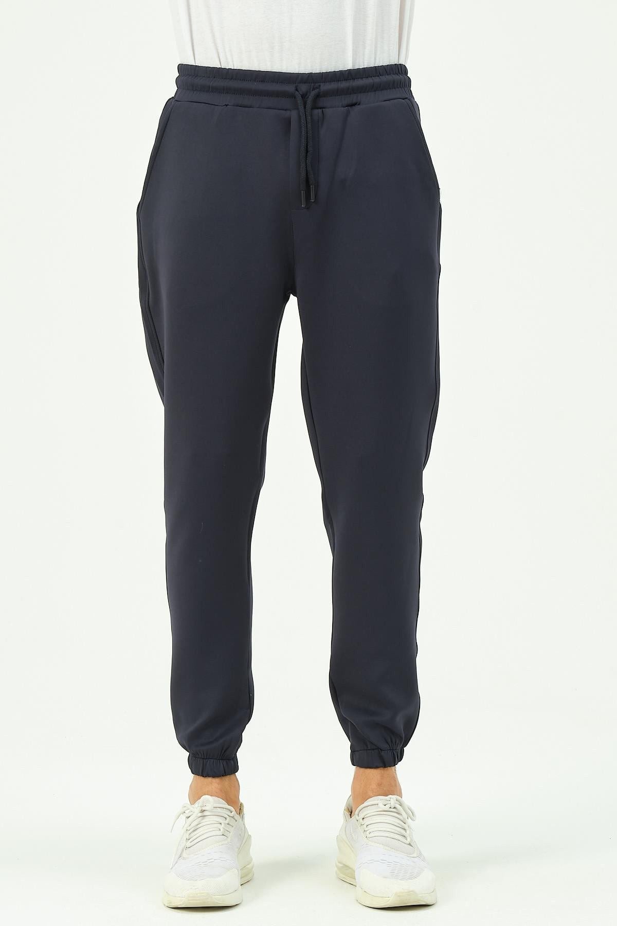 Herren Jogginghose mit elastischem Bund und Seitentasche