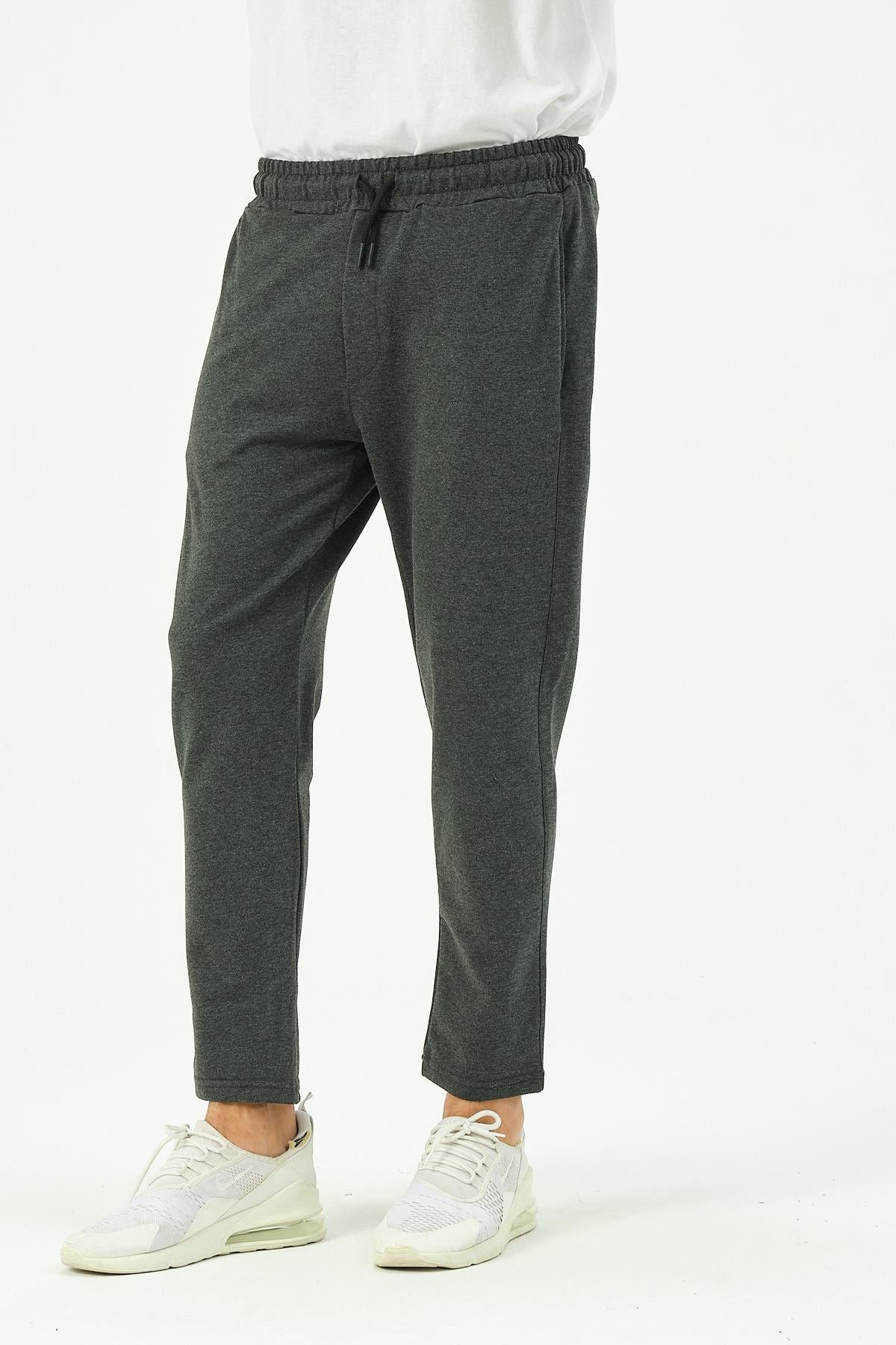 Herren Straight Leg Seitentaschen Jogginghose