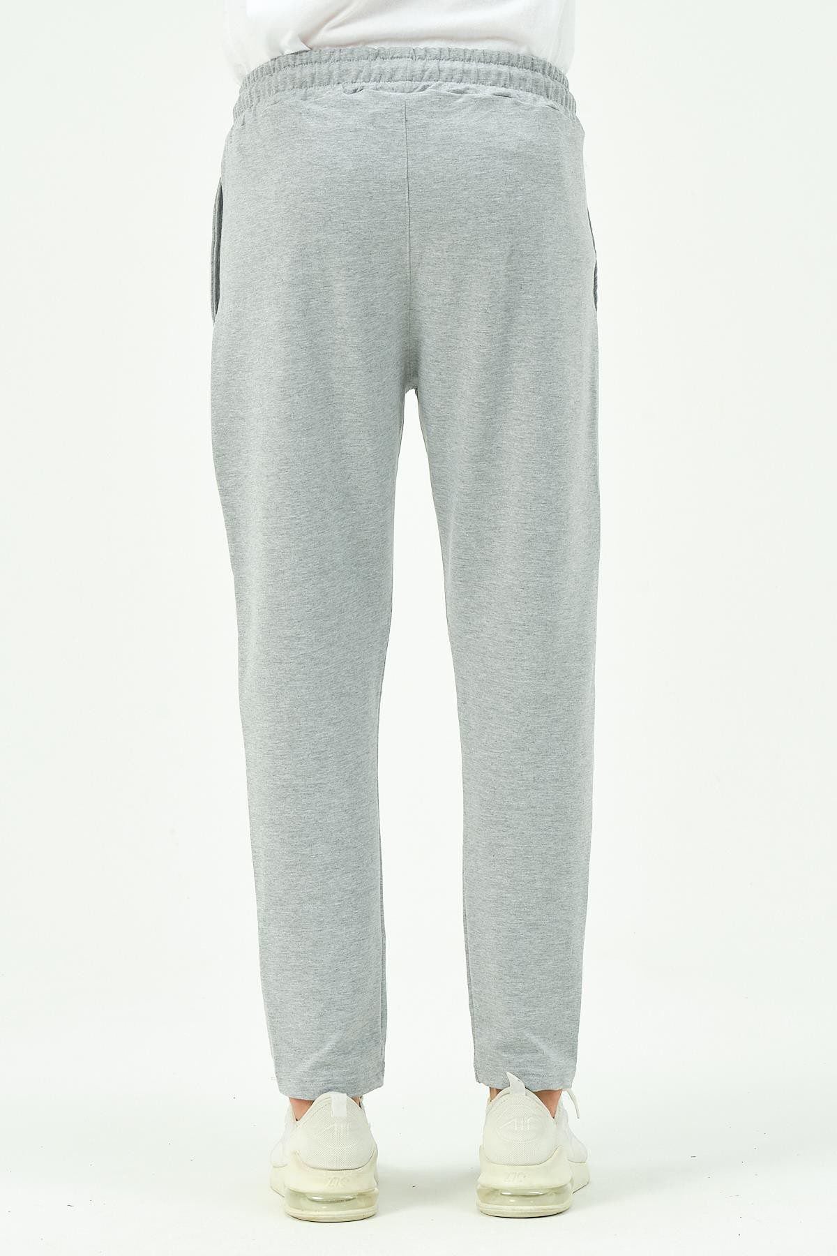 Herren Straight Leg Seitentaschen Jogginghose