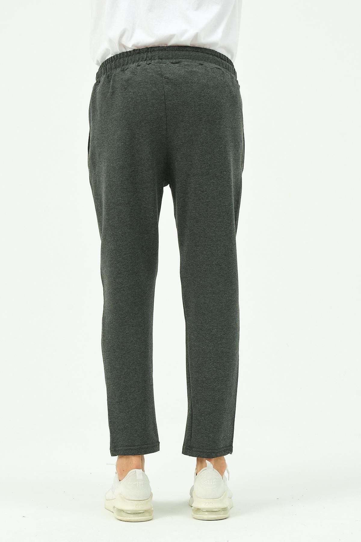 Herren Straight Leg Seitentaschen Jogginghose