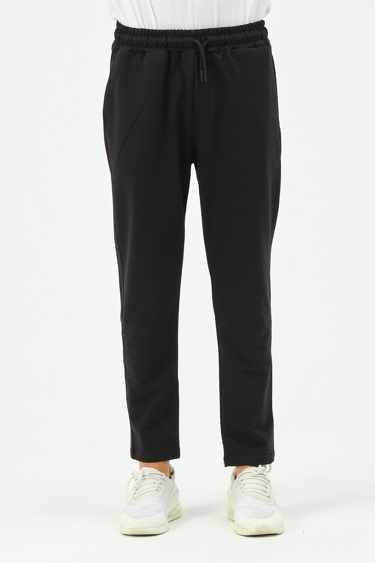 Herren Straight Leg Seitentaschen Jogginghose