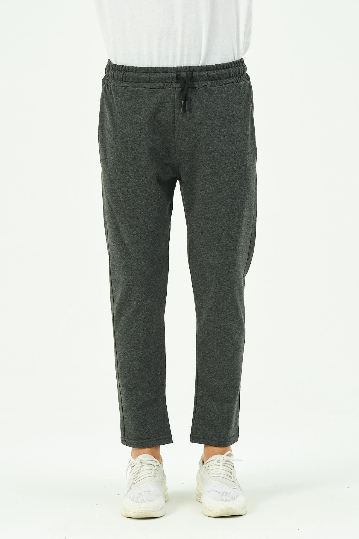 Herren Straight Leg Seitentaschen Jogginghose