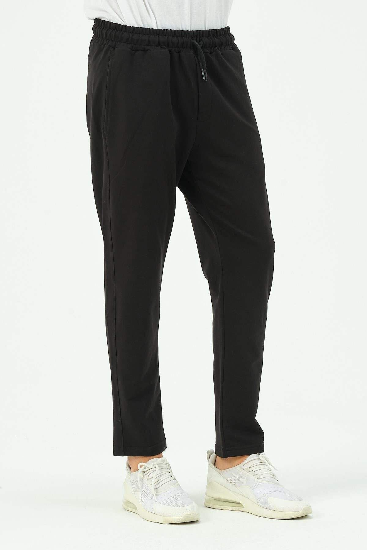 Herren Straight Leg Seitentaschen Jogginghose