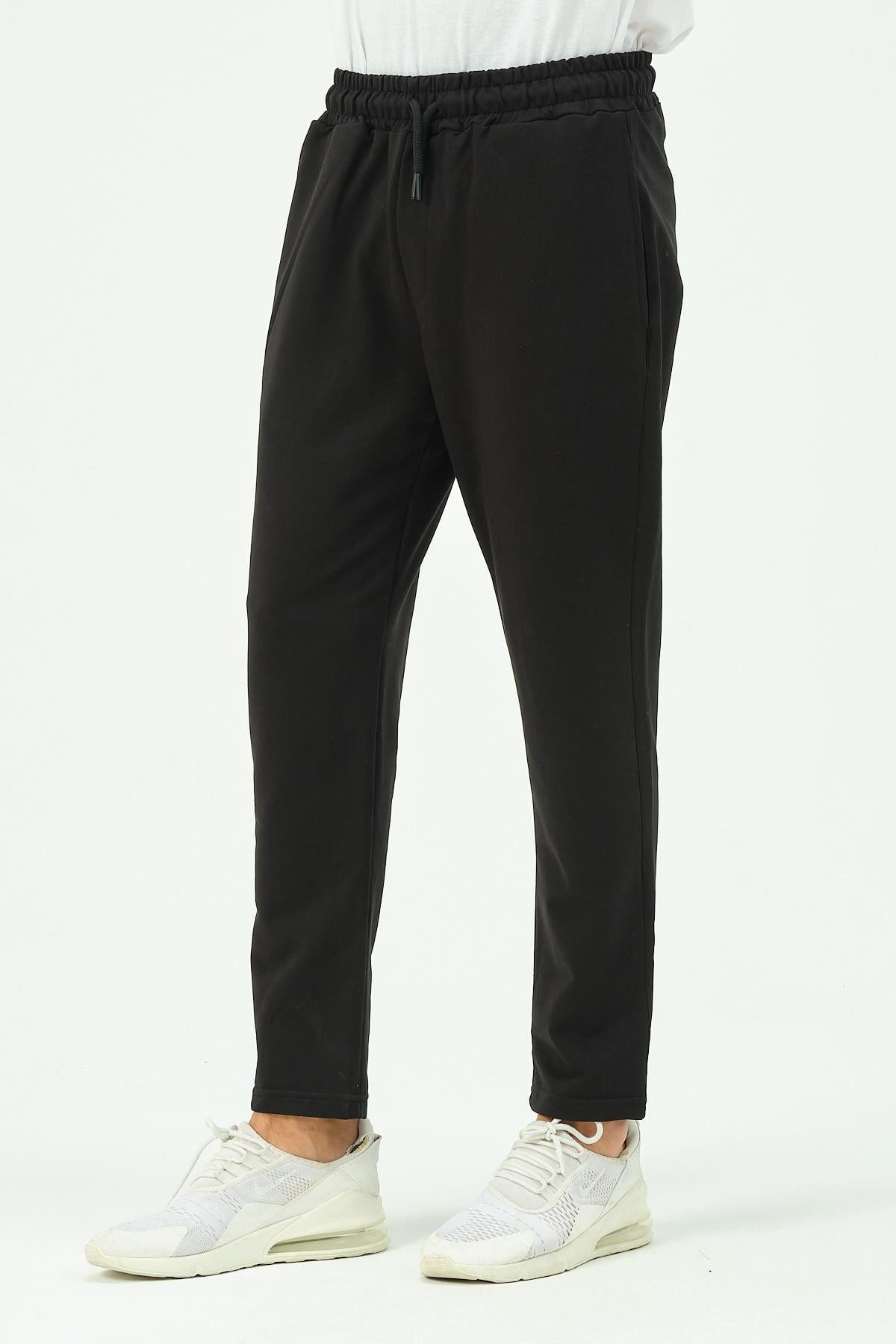 Herren Straight Leg Seitentaschen Jogginghose