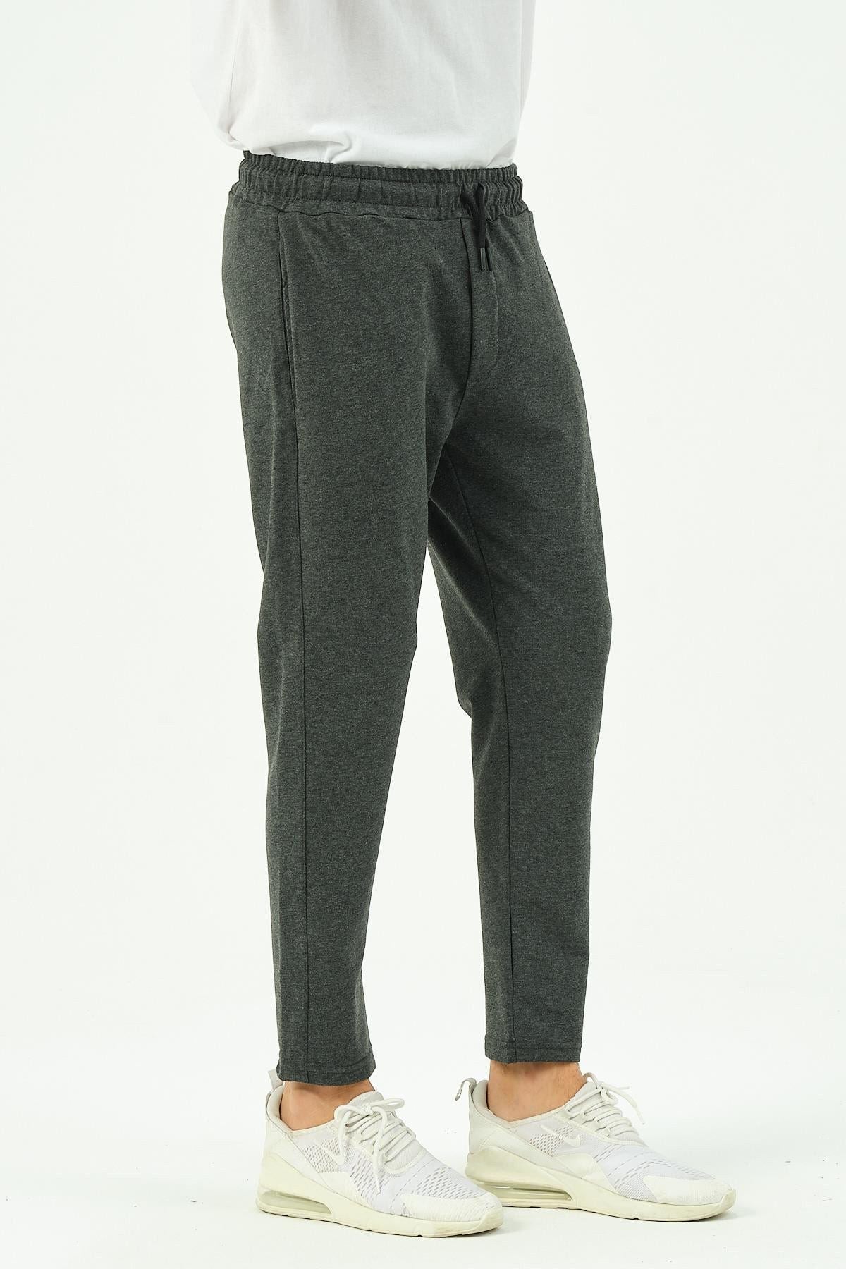 Herren Straight Leg Seitentaschen Jogginghose