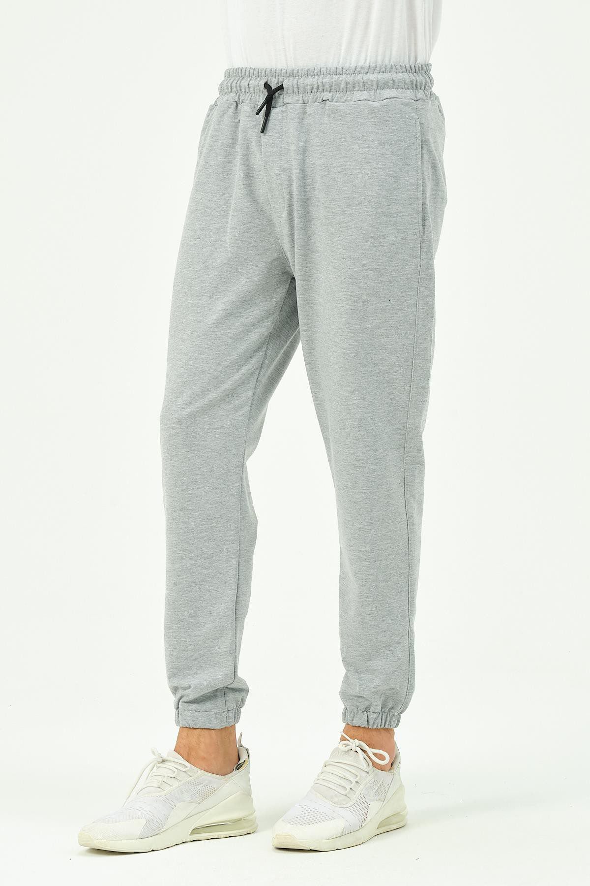 Herren Jogginghose mit elastischem Bund und Seitentasche