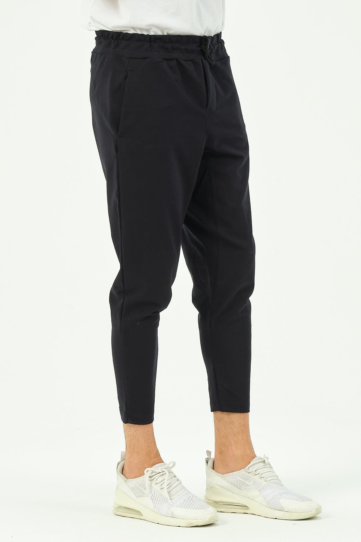 Herren Straight Leg Gesäßtaschen Jogginghose