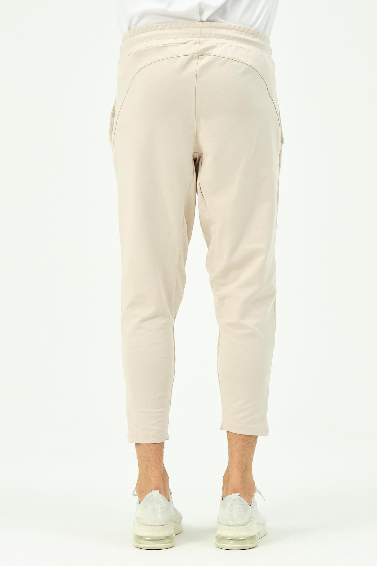 Herren Straight Leg Gesäßtaschen Jogginghose