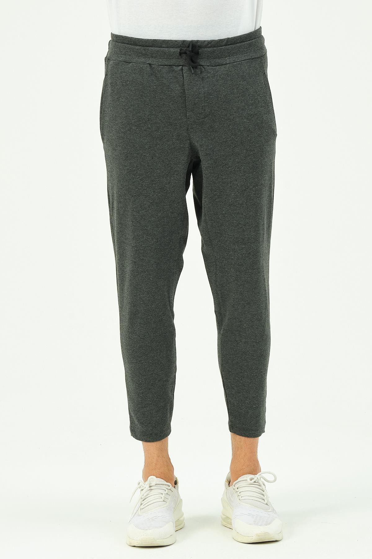 Herren Straight Leg Gesäßtaschen Jogginghose
