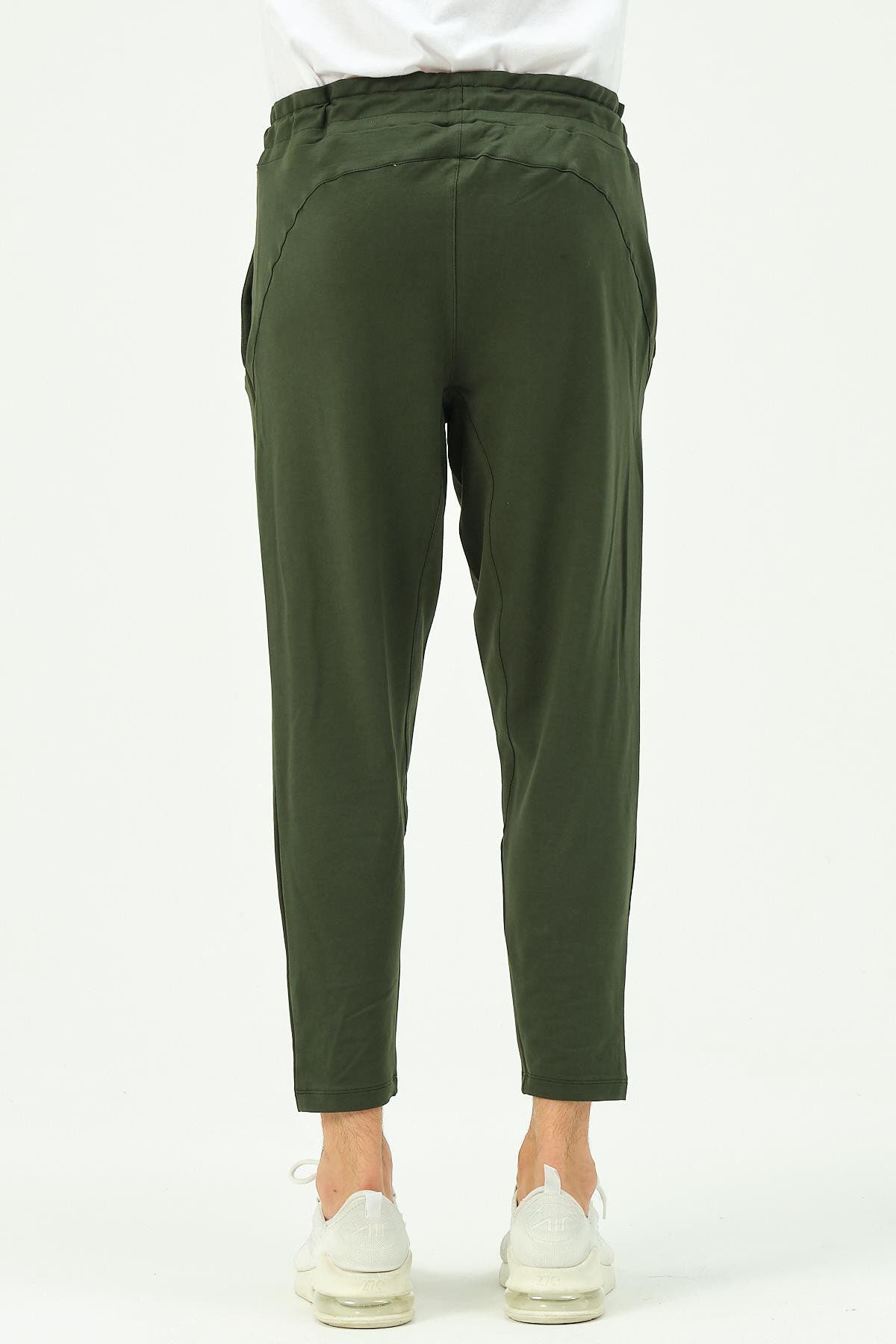 Herren Straight Leg Gesäßtaschen Jogginghose