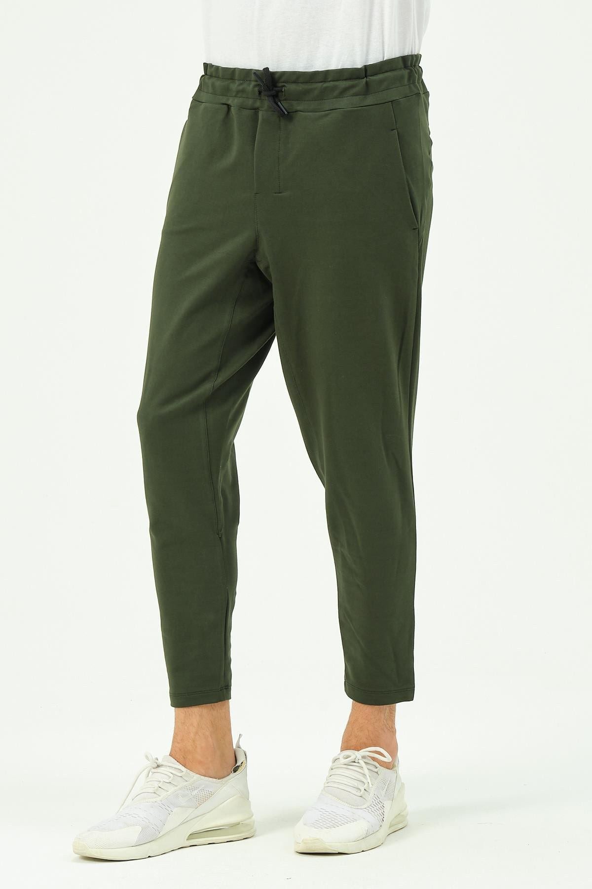 Herren Straight Leg Gesäßtaschen Jogginghose