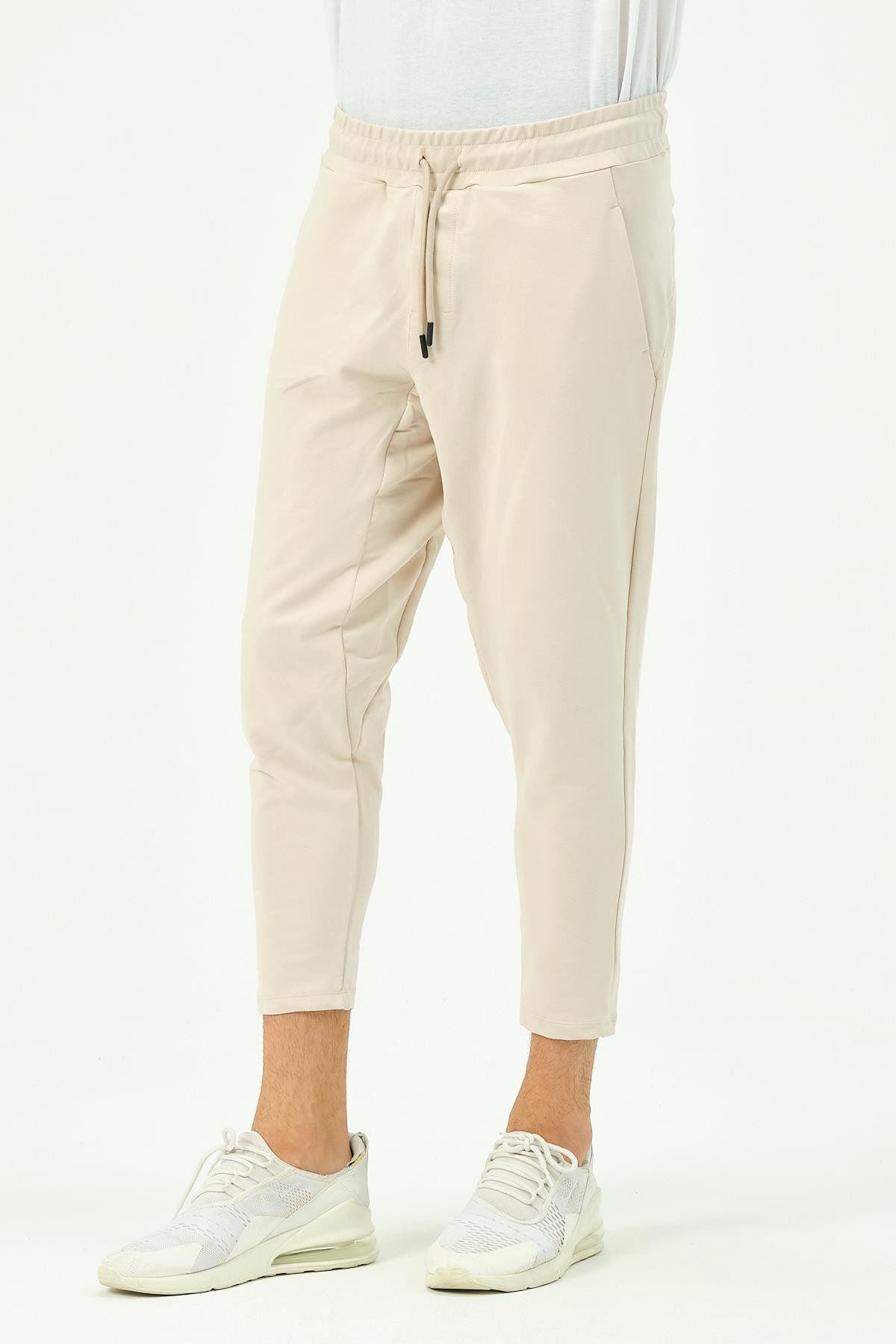 Herren Straight Leg Gesäßtaschen Jogginghose