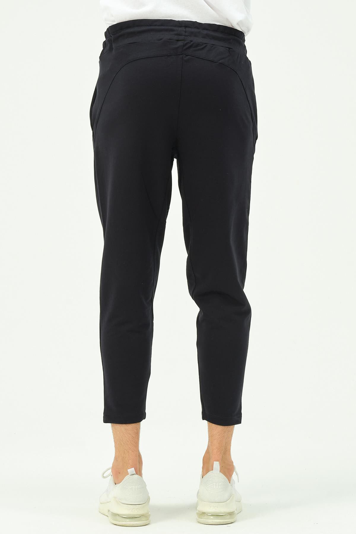 Herren Straight Leg Gesäßtaschen Jogginghose