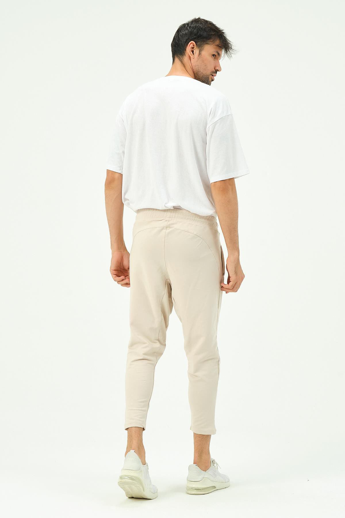 Herren Straight Leg Gesäßtaschen Jogginghose