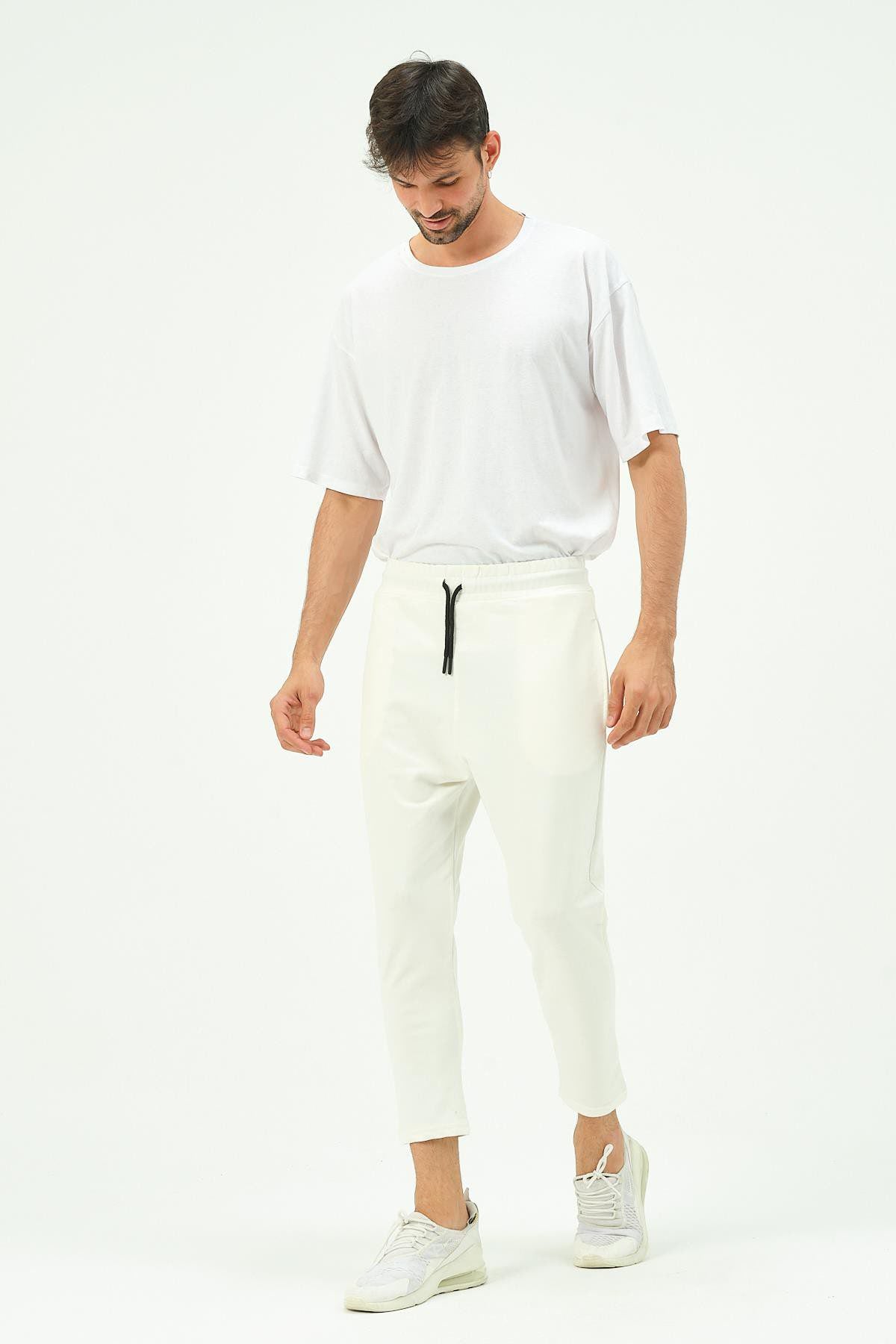 Herren Loose Fit Straight Leg Sweatpants