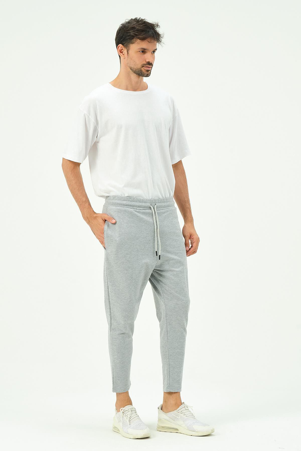 Herren Loose Fit Straight Leg Sweatpants