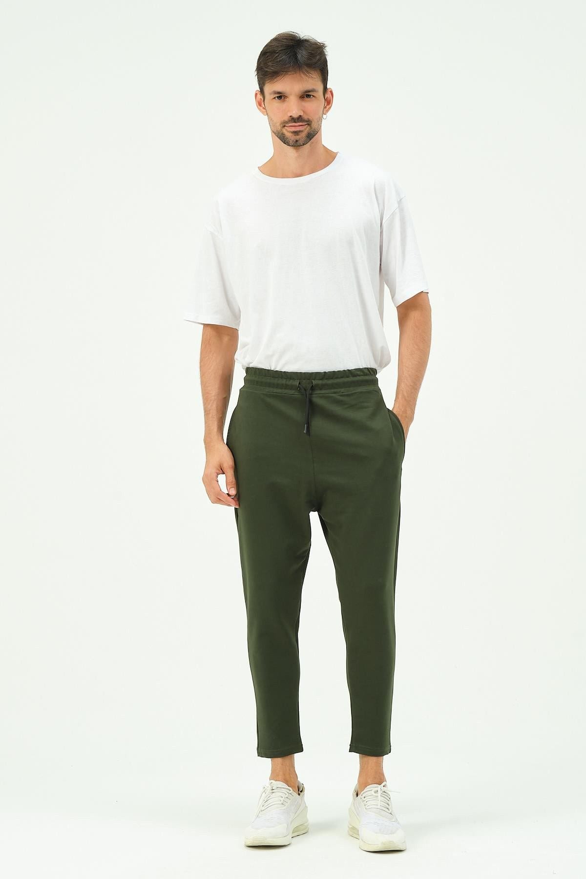Herren Loose Fit Straight Leg Sweatpants
