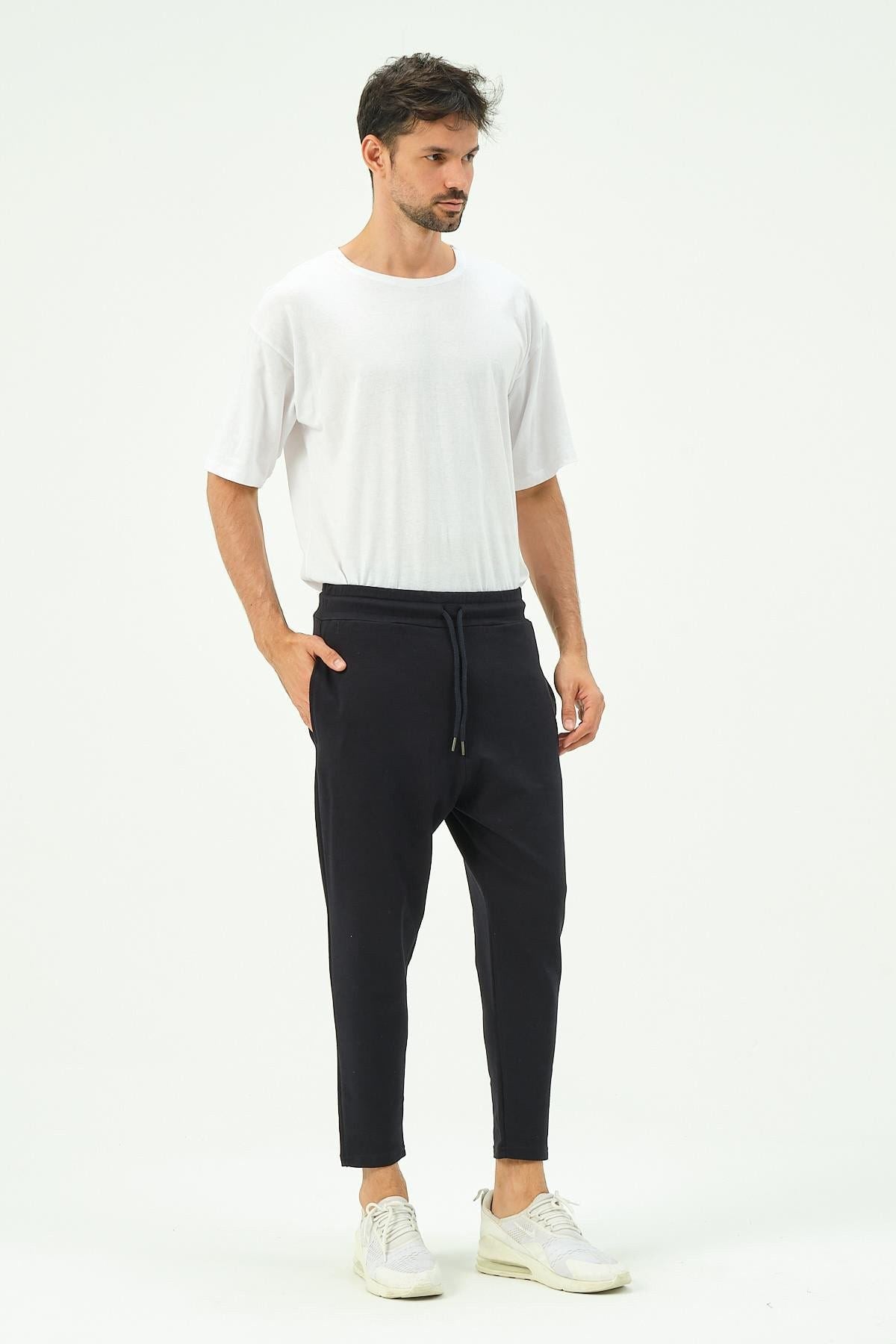 Herren Loose Fit Straight Leg Sweatpants