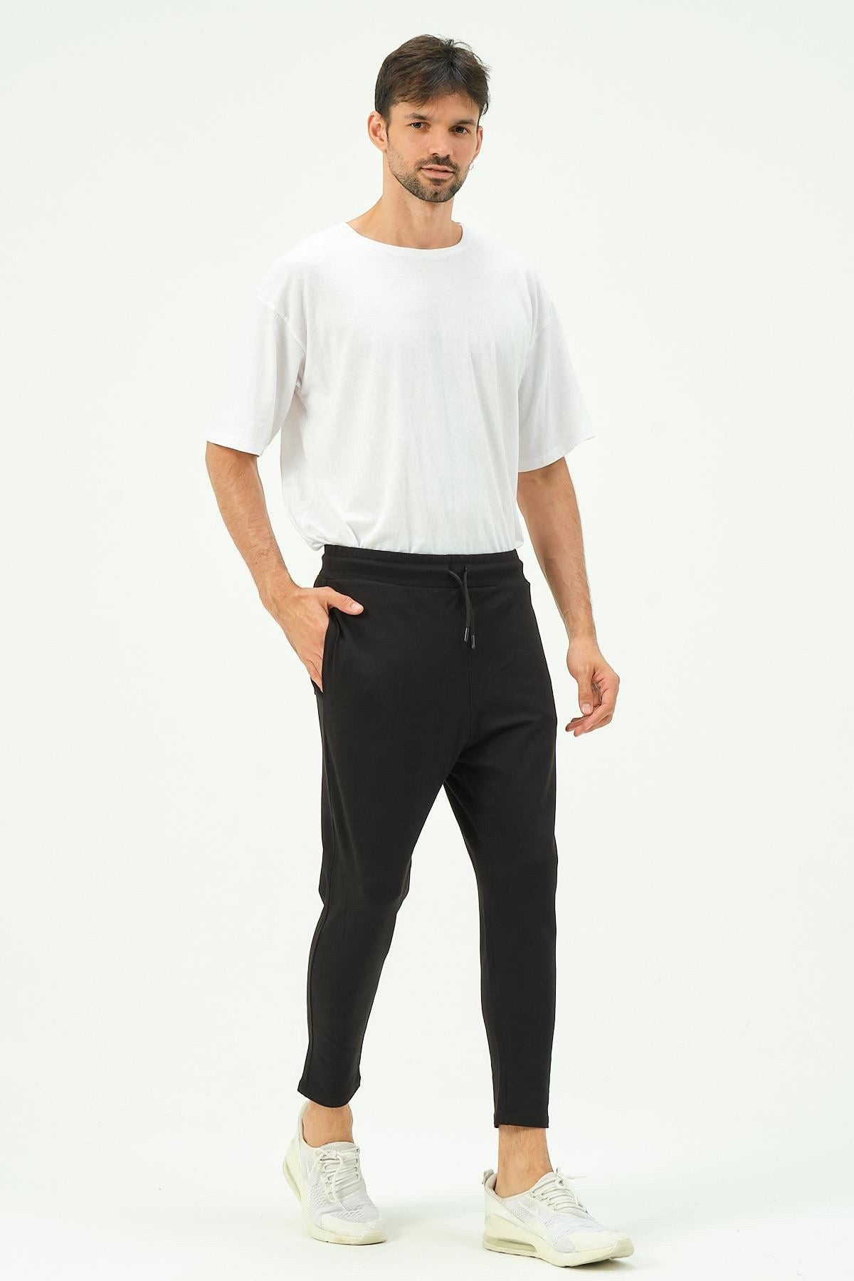 Herren Loose Fit Straight Leg Sweatpants