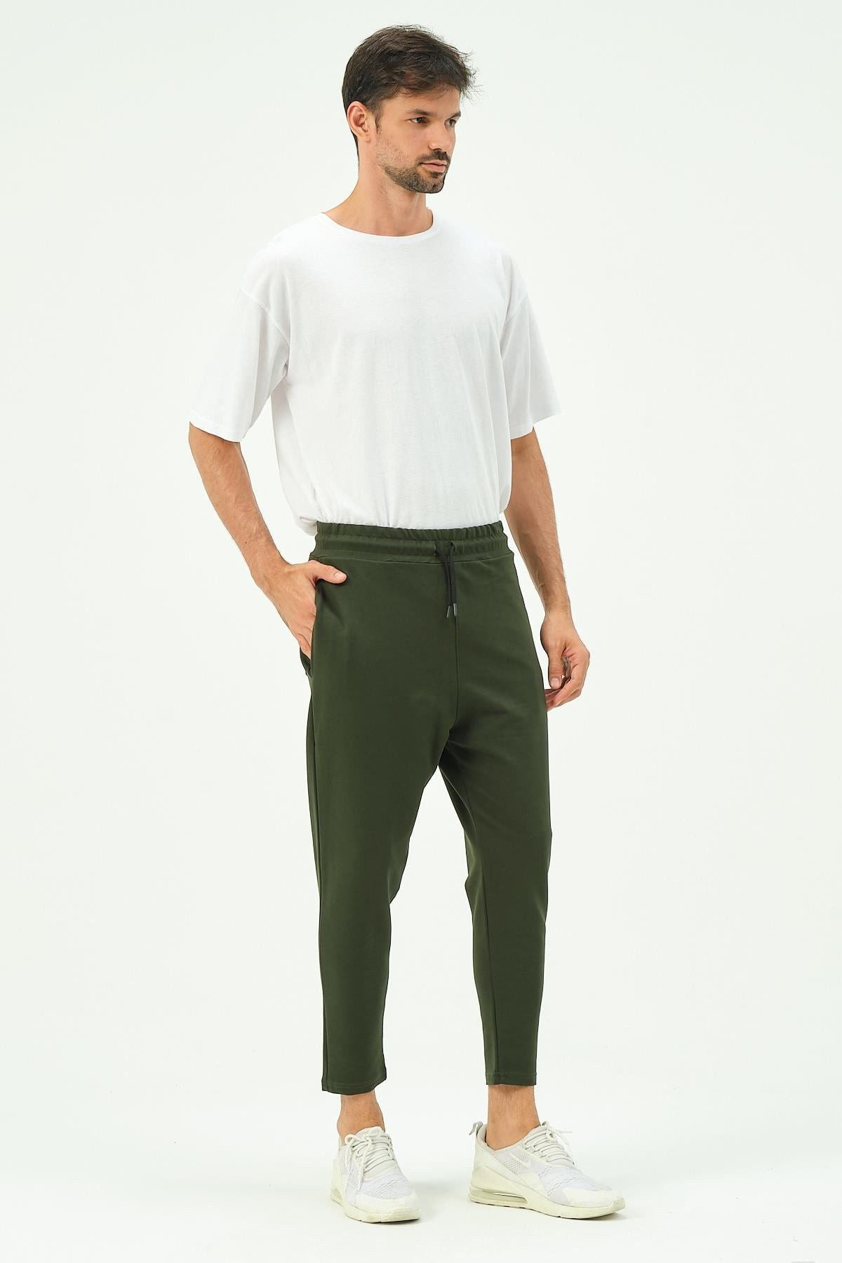 Herren Loose Fit Straight Leg Sweatpants
