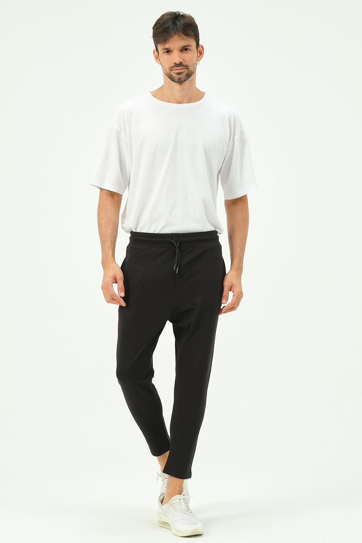 Herren Loose Fit Straight Leg Sweatpants