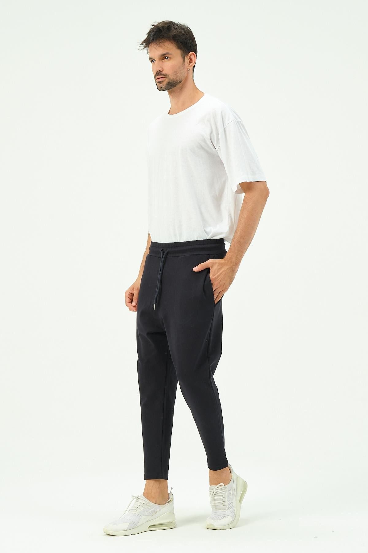 Herren Loose Fit Straight Leg Sweatpants