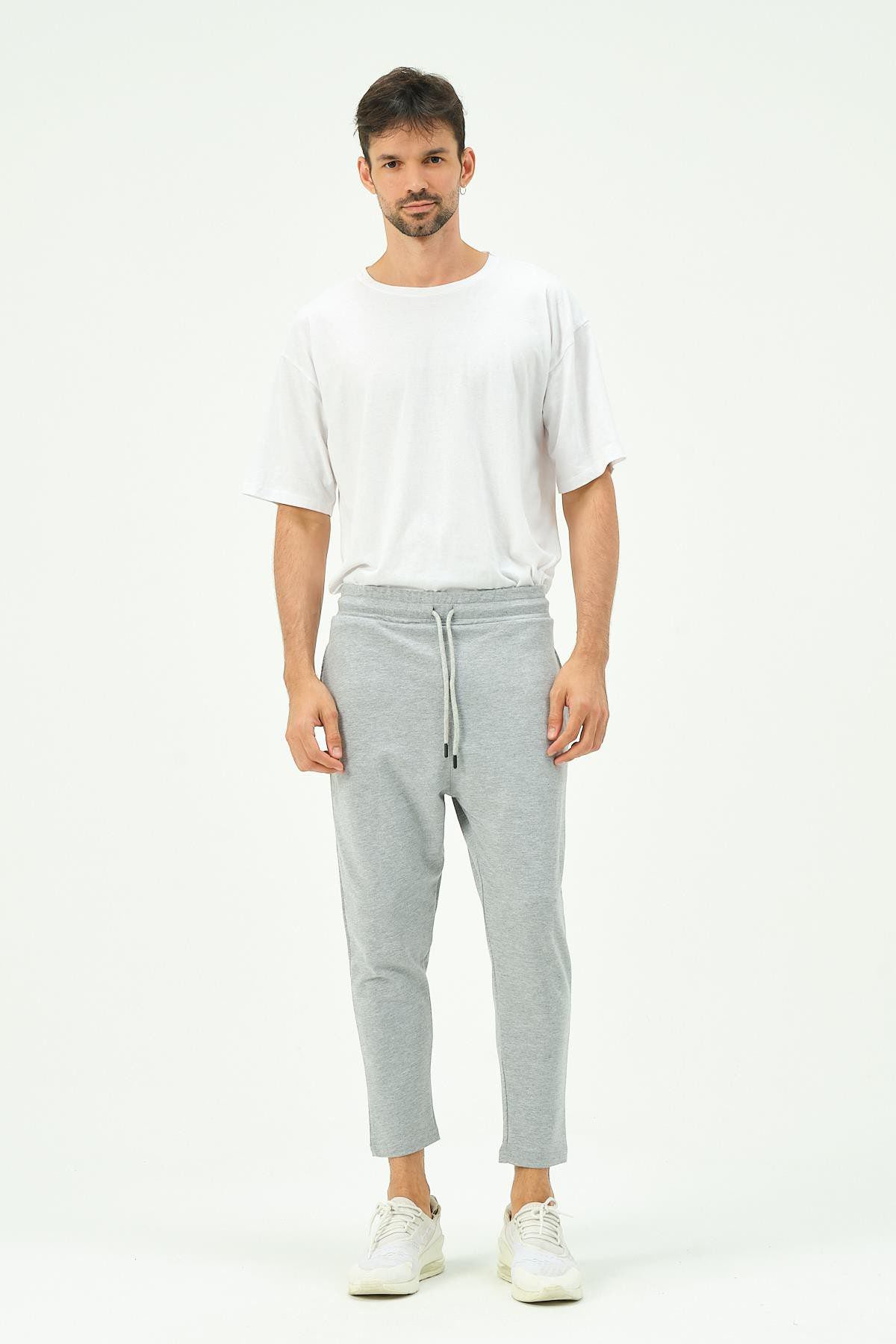 Herren Loose Fit Straight Leg Sweatpants