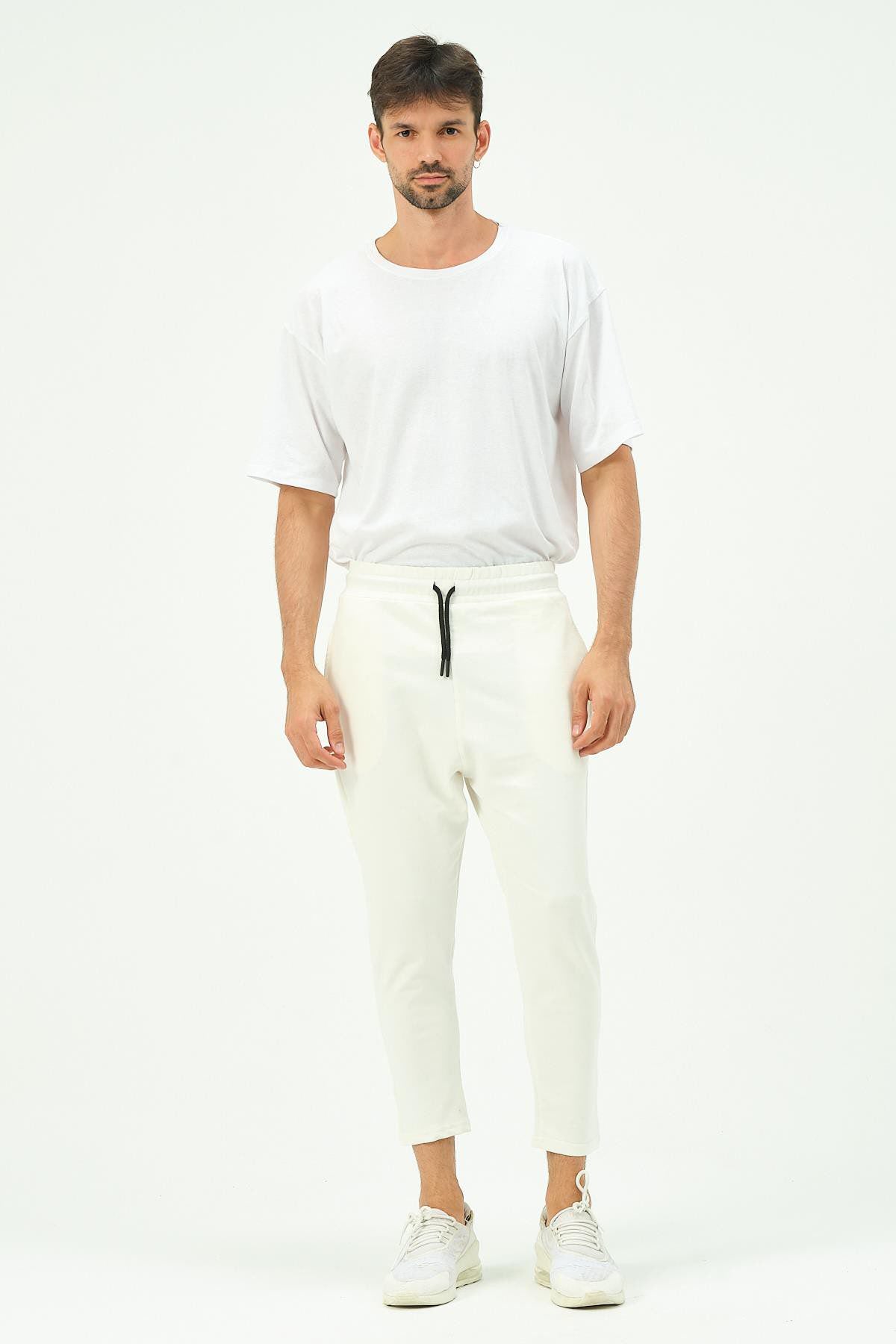 Herren Loose Fit Straight Leg Sweatpants