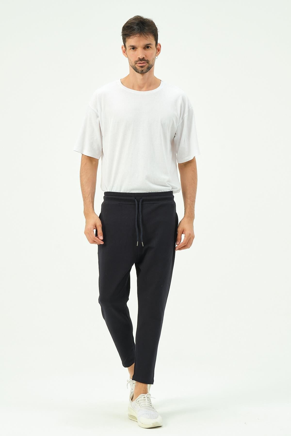 Herren Loose Fit Straight Leg Sweatpants