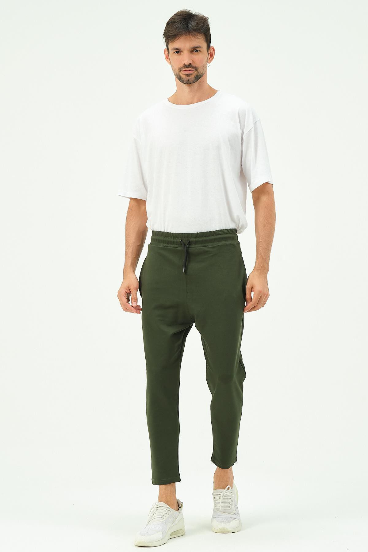 Herren Loose Fit Straight Leg Sweatpants