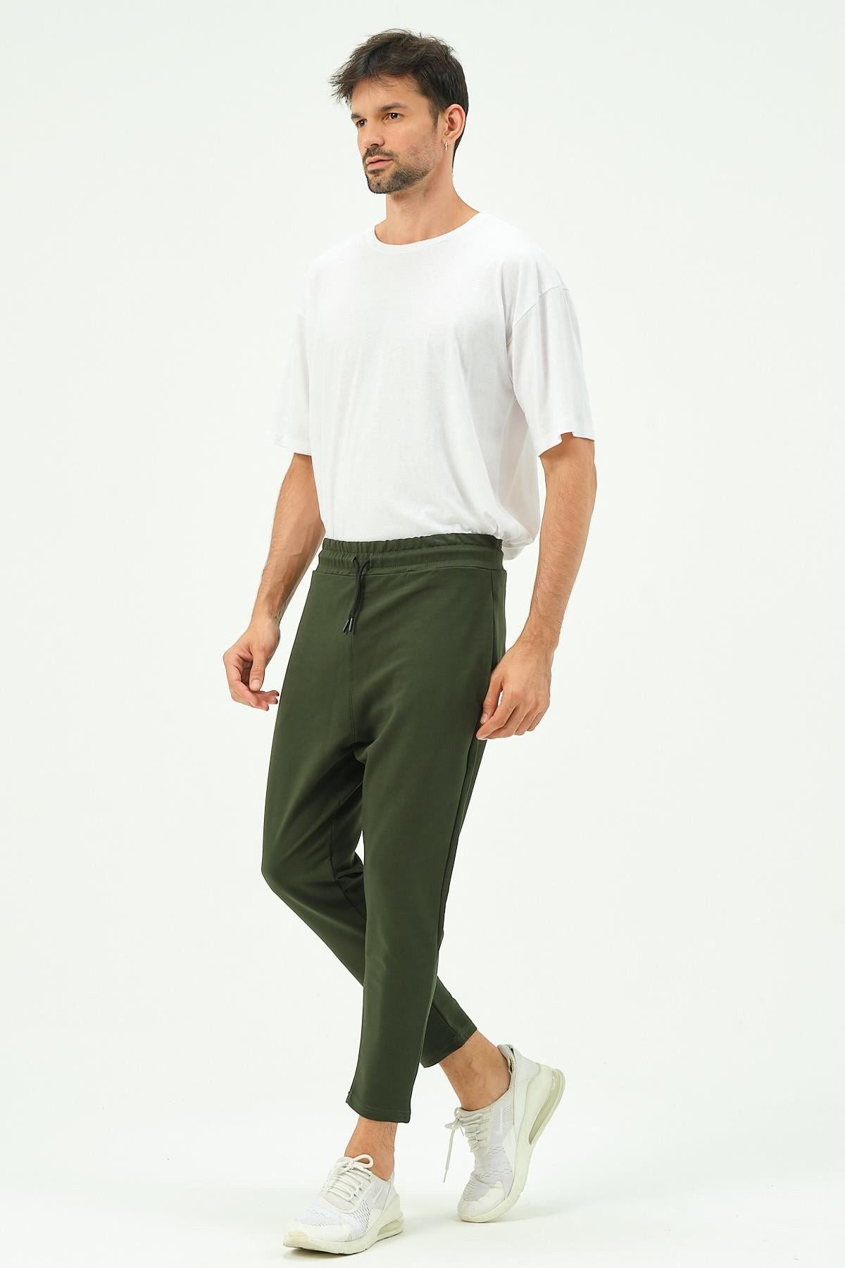 Herren Loose Fit Straight Leg Sweatpants
