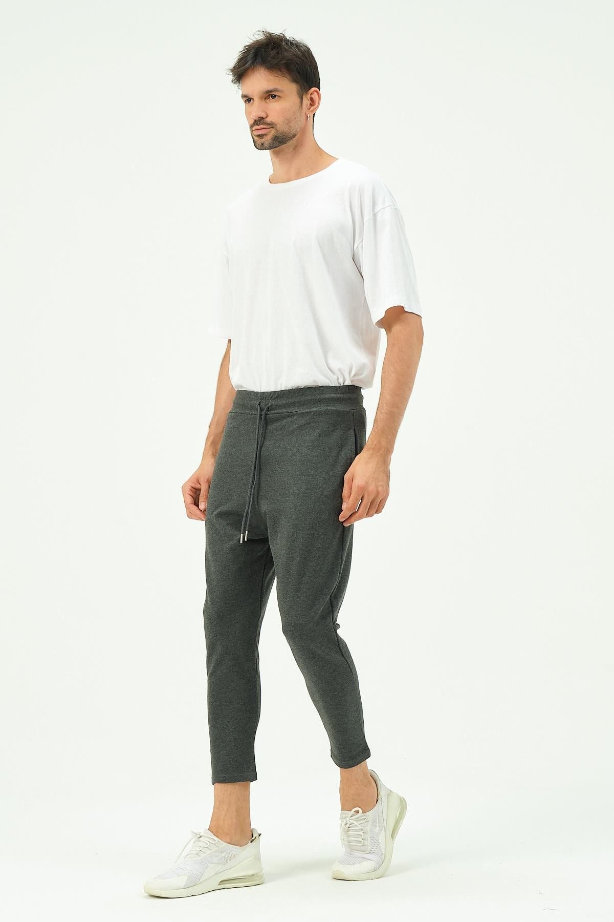 Herren Loose Fit Straight Leg Sweatpants