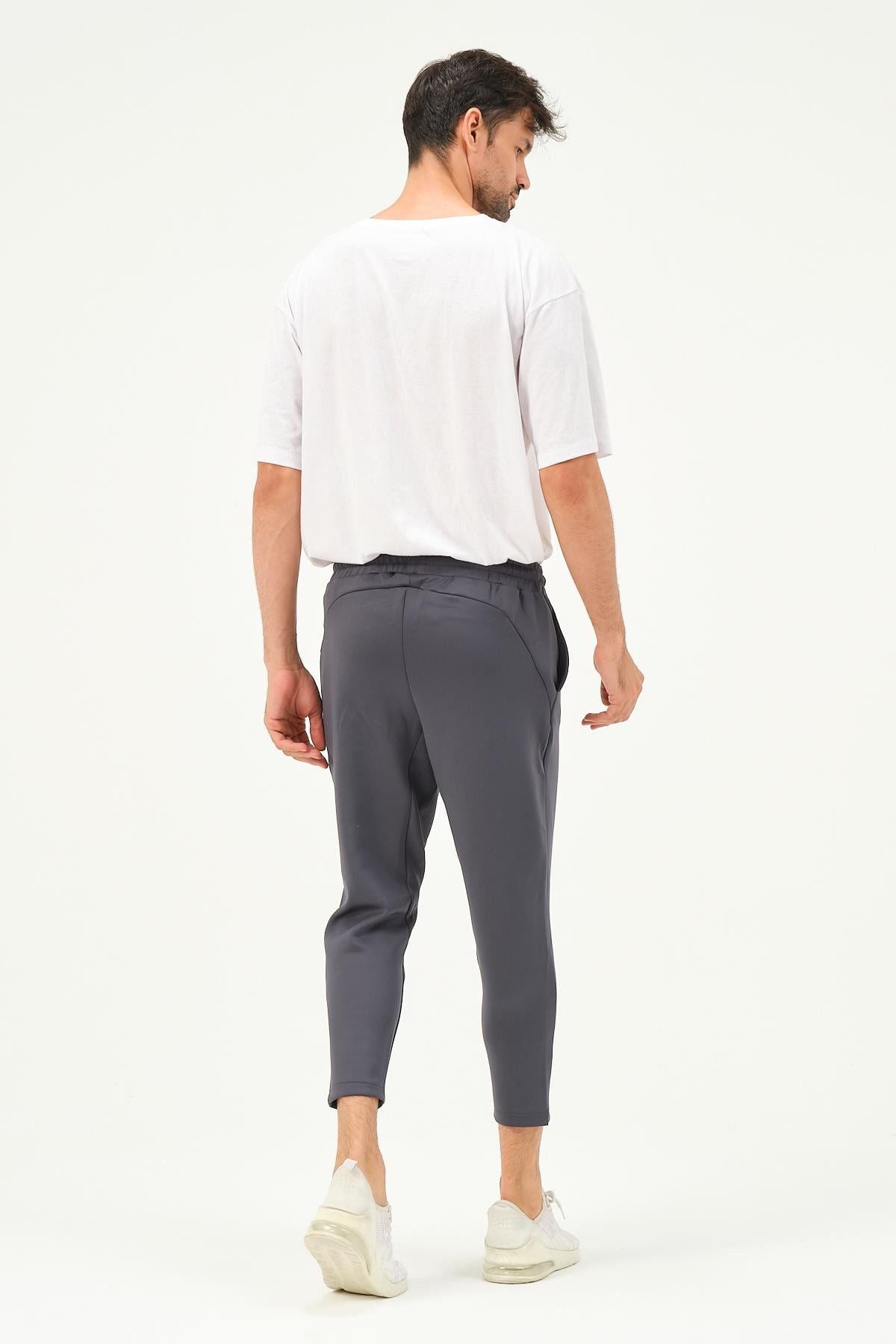Herren Straight Leg Sweatpants mit Taillendetail