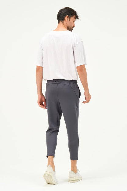 Herren Straight Leg Sweatpants mit Taillendetail