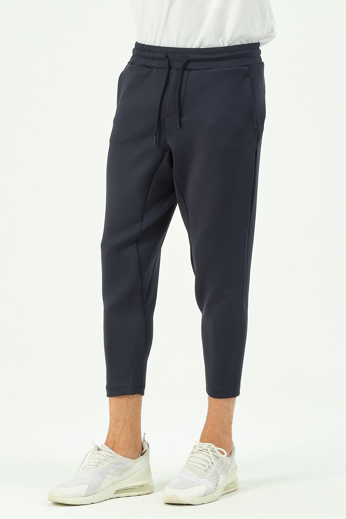 Herren Straight Leg Sweatpants mit Taillendetail