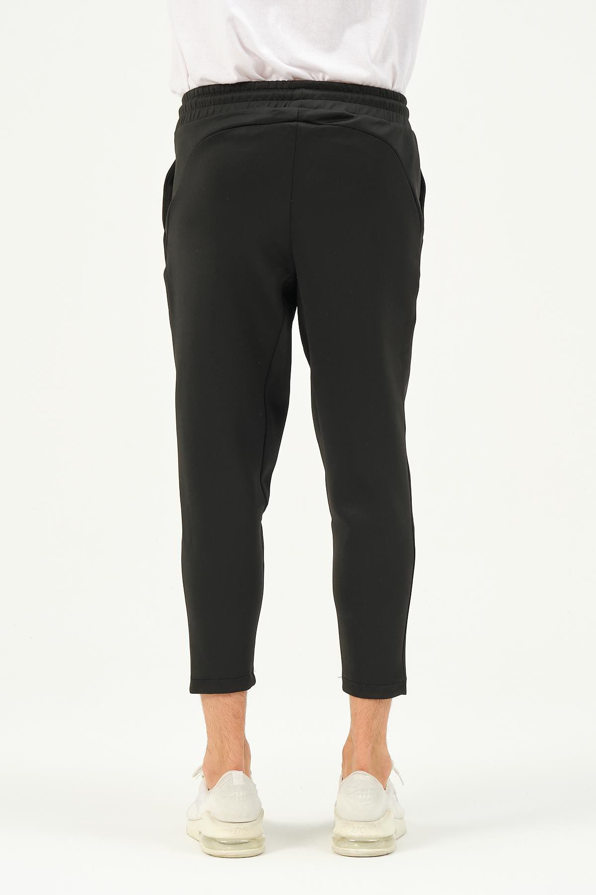 Herren Straight Leg Sweatpants mit Taillendetail