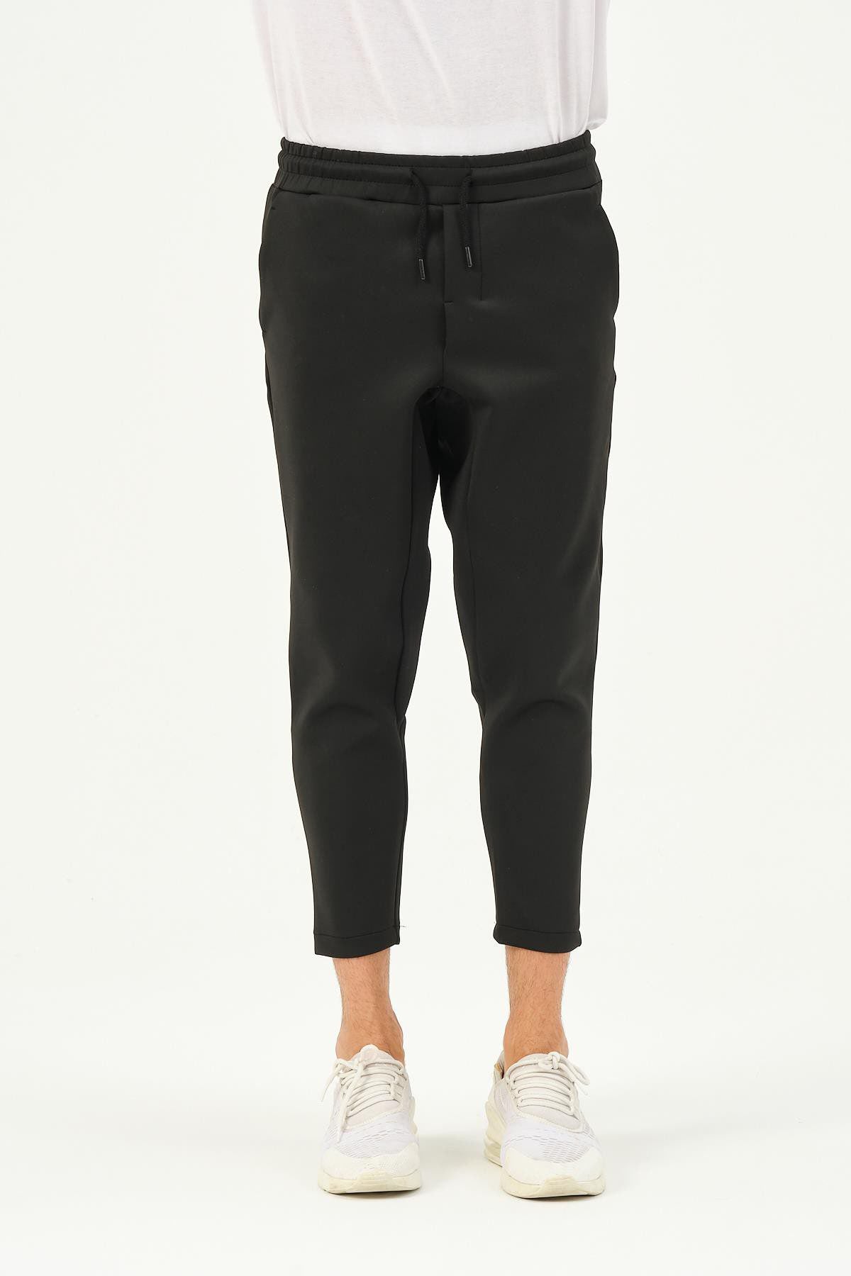 Herren Straight Leg Sweatpants mit Taillendetail
