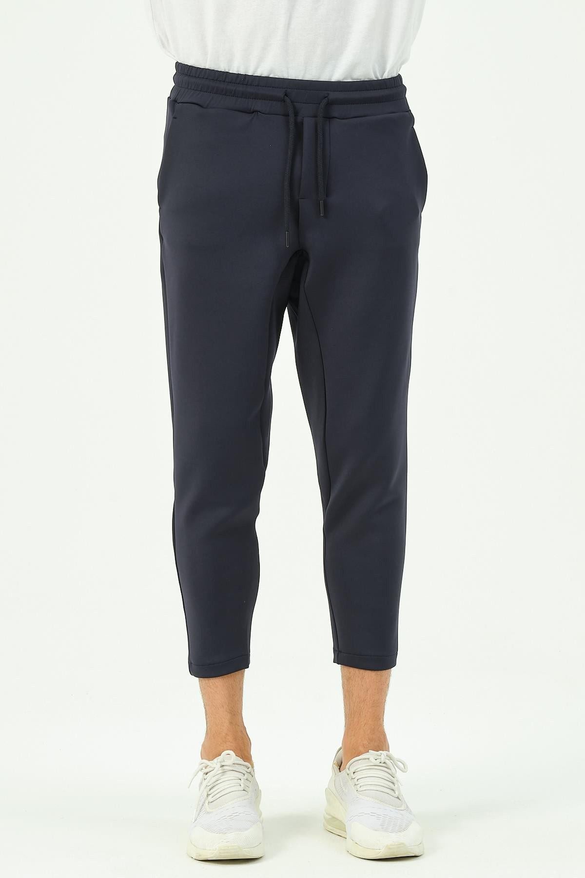 Herren Straight Leg Sweatpants mit Taillendetail