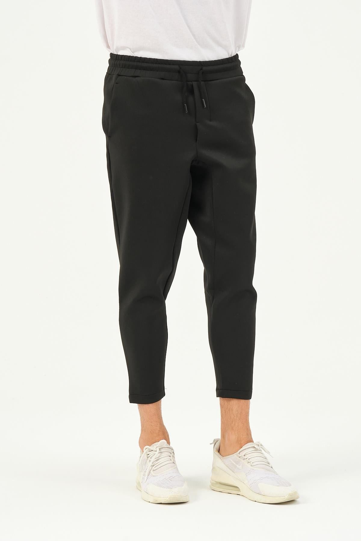 Herren Straight Leg Sweatpants mit Taillendetail