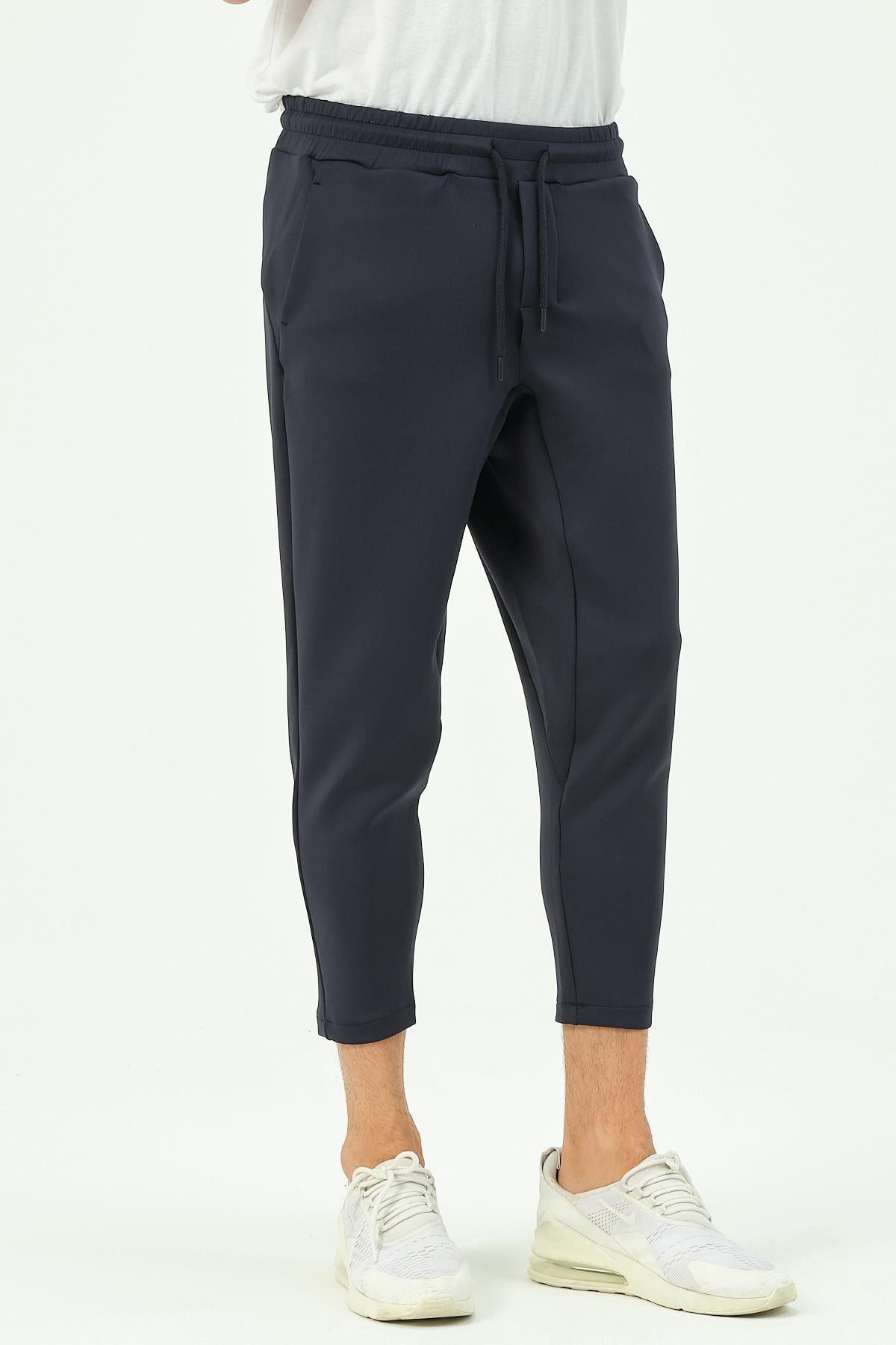 Herren Straight Leg Sweatpants mit Taillendetail