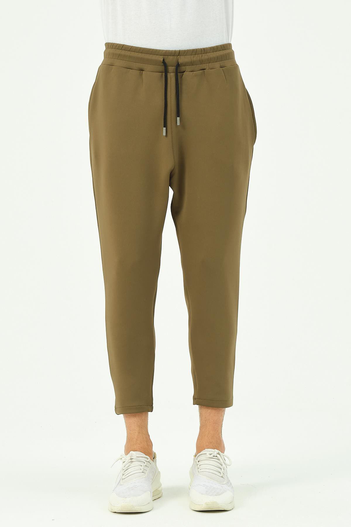 Herren Straight Fit Gesäßtaschen Jogginghose