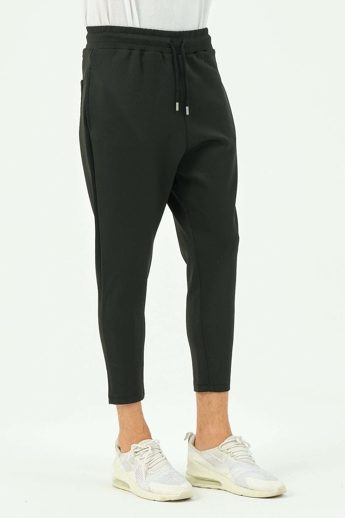 Herren Straight Fit Gesäßtaschen Jogginghose