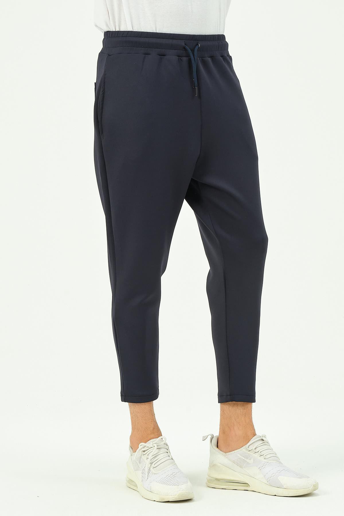 Herren Straight Fit Gesäßtaschen Jogginghose