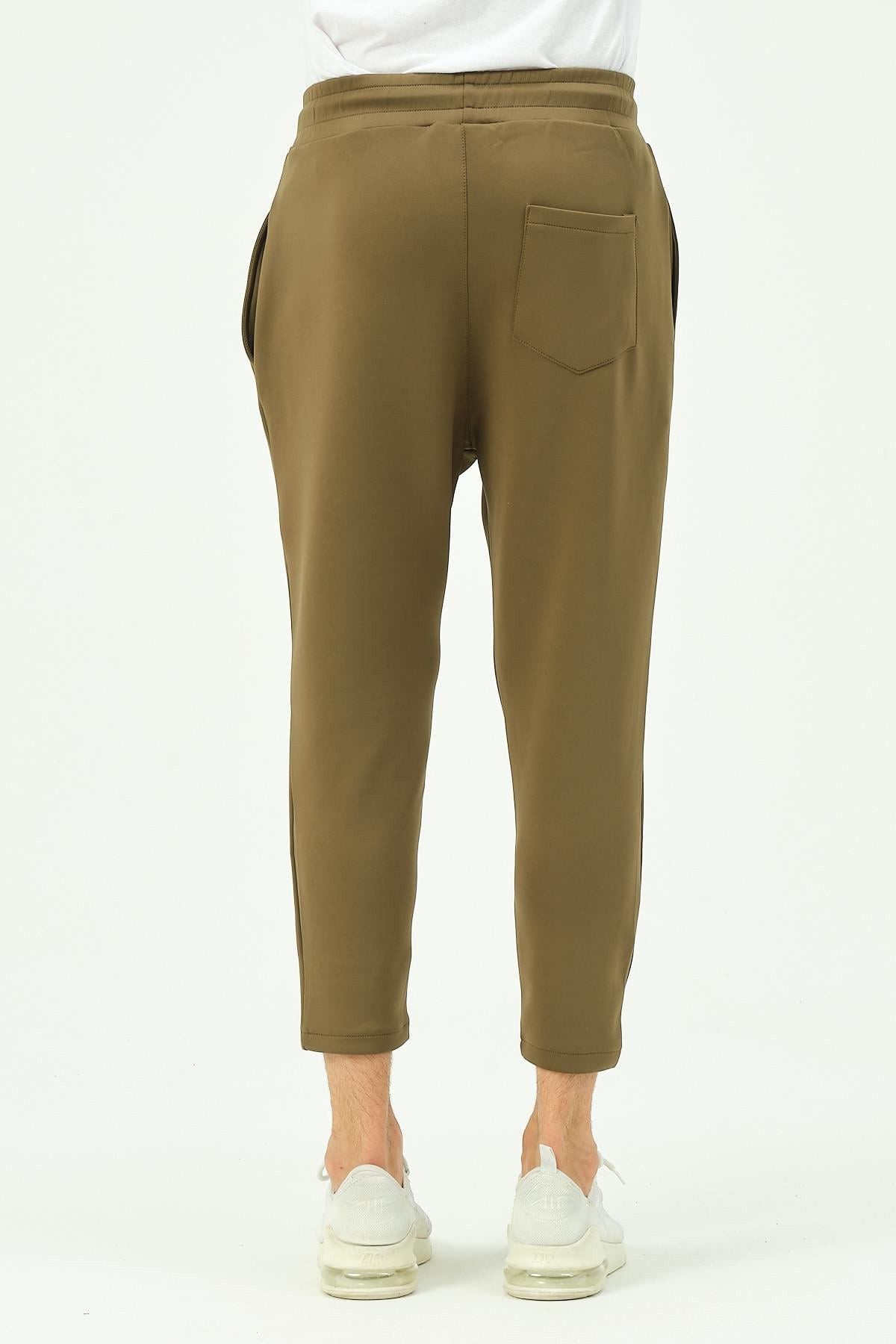 Herren Straight Fit Gesäßtaschen Jogginghose