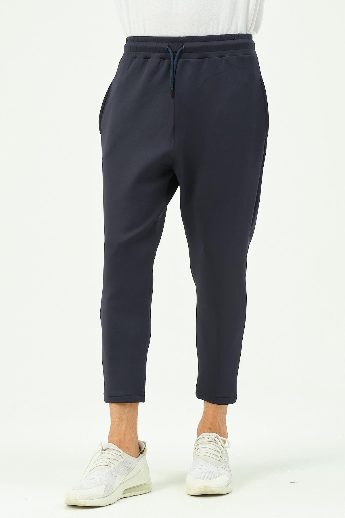 Herren Straight Fit Gesäßtaschen Jogginghose