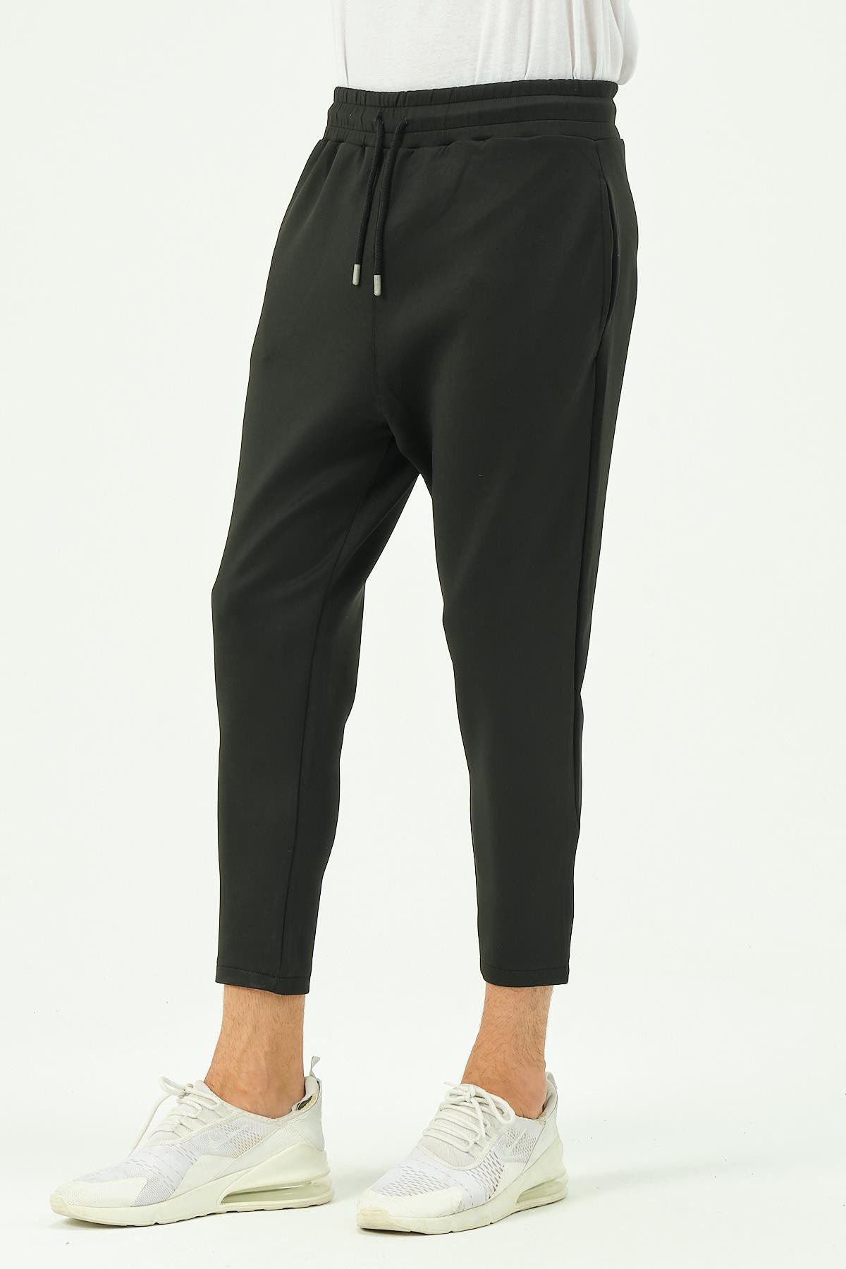 Herren Straight Fit Gesäßtaschen Jogginghose