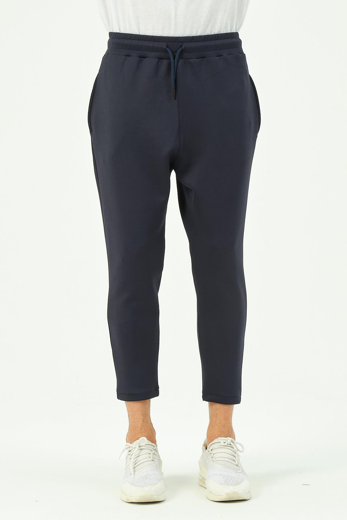 Herren Straight Fit Gesäßtaschen Jogginghose